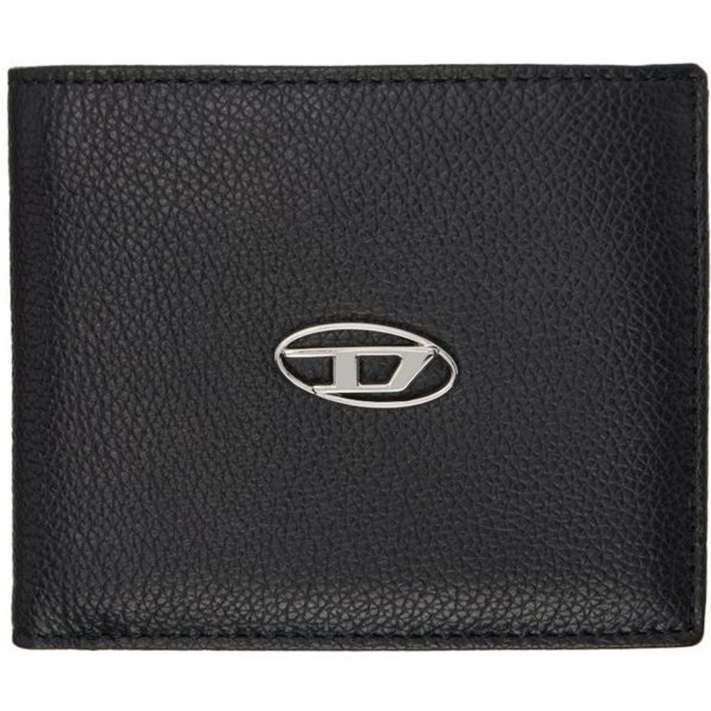 Diesel Hiresh Black Leather Wallet